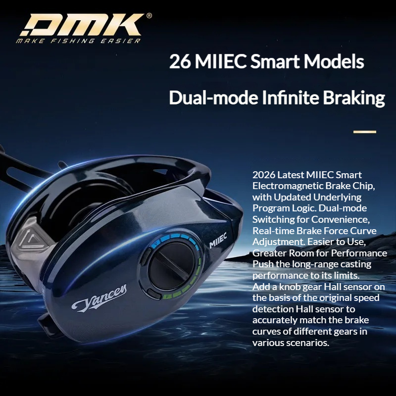 Dmk Baitcasting Reel Miiec Sma - Fishing Boat Steering Wheel 评论和价格