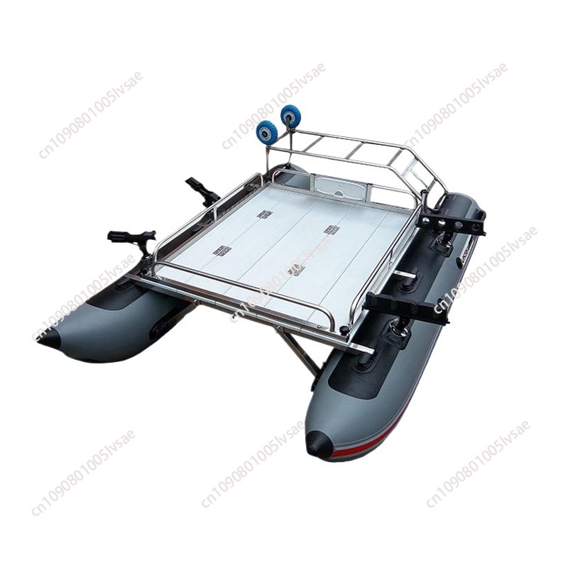 Aluminium Deck PVC Pontoon 1/2 - Fishing Boat Inflatable 评论和价格