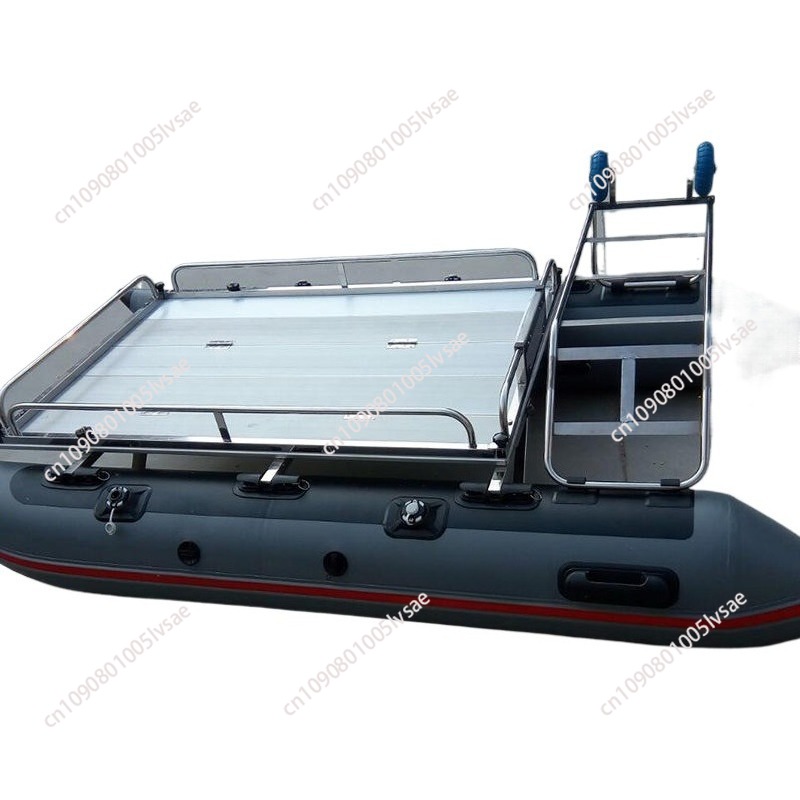 Aluminium Deck PVC Pontoon 1/2 - Fishing Boat Inflatable 评论和价格