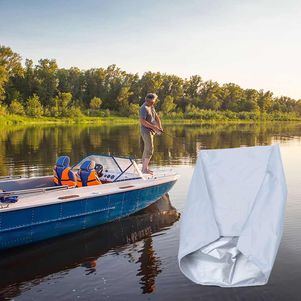 Universal Boat Seat Cover 210D - Fishing Boat Seat 评论和价格