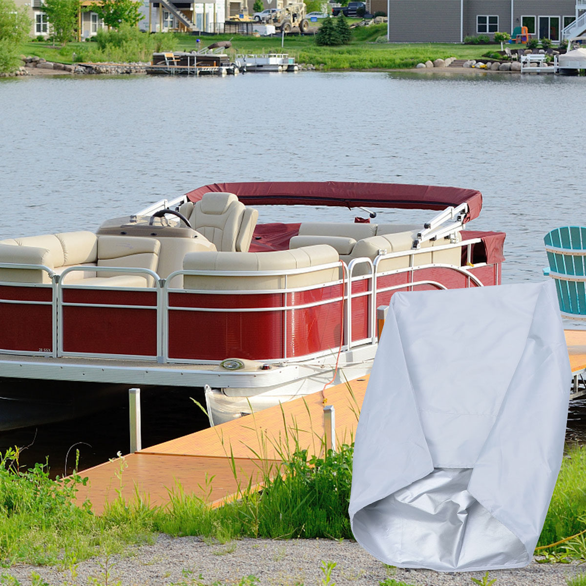 Universal Boat Seat Cover 210D - Fishing Boat Seat 评论和价格