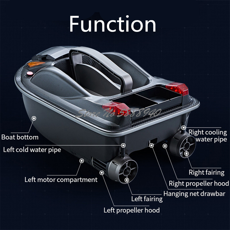 Smart Voice Broadcast RC Bait  - Fishing Boat Navigation Light 评论和价格