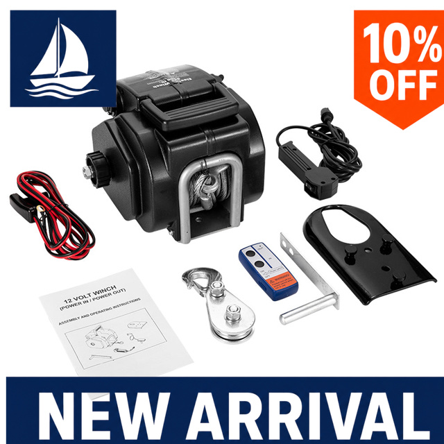 Boat Anchor Winch, 12V 24V Dru - Fishing Boat Anchor Winch 评论和价格