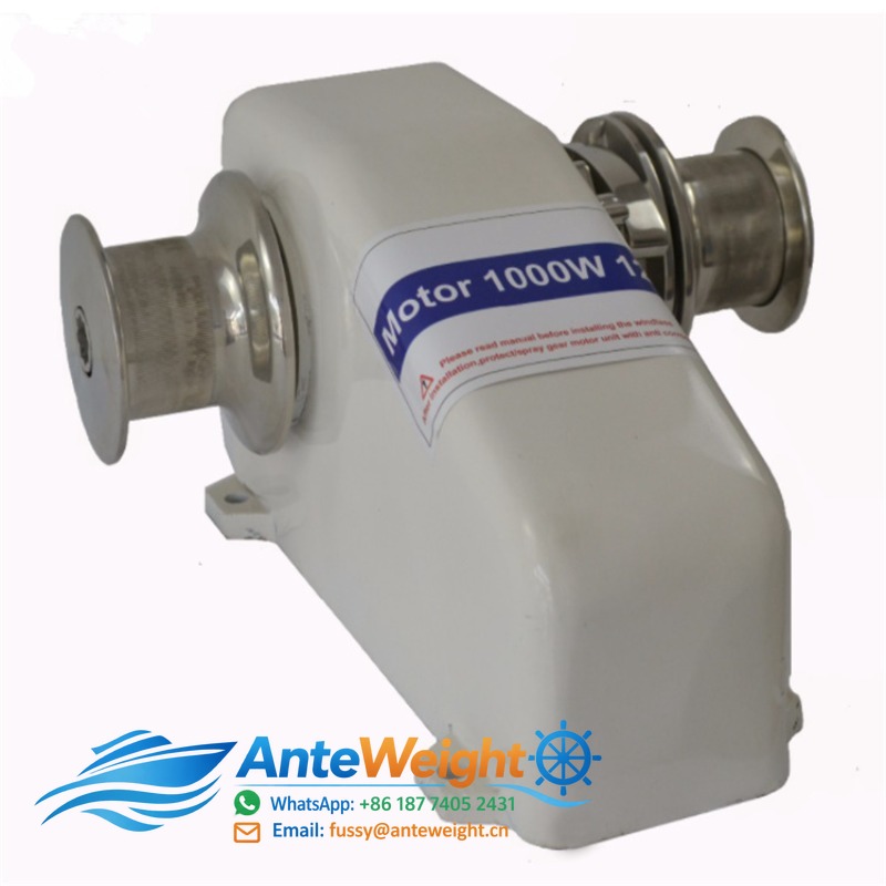 12V 1000W Horizontal Electric  - Fishing Boat Anchor Winch 评论和价格
